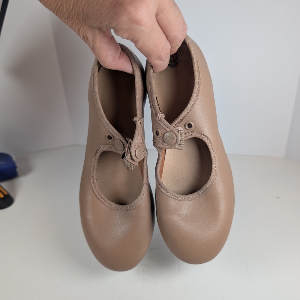 SoDanca Tan Mary Jane Tap Shoes